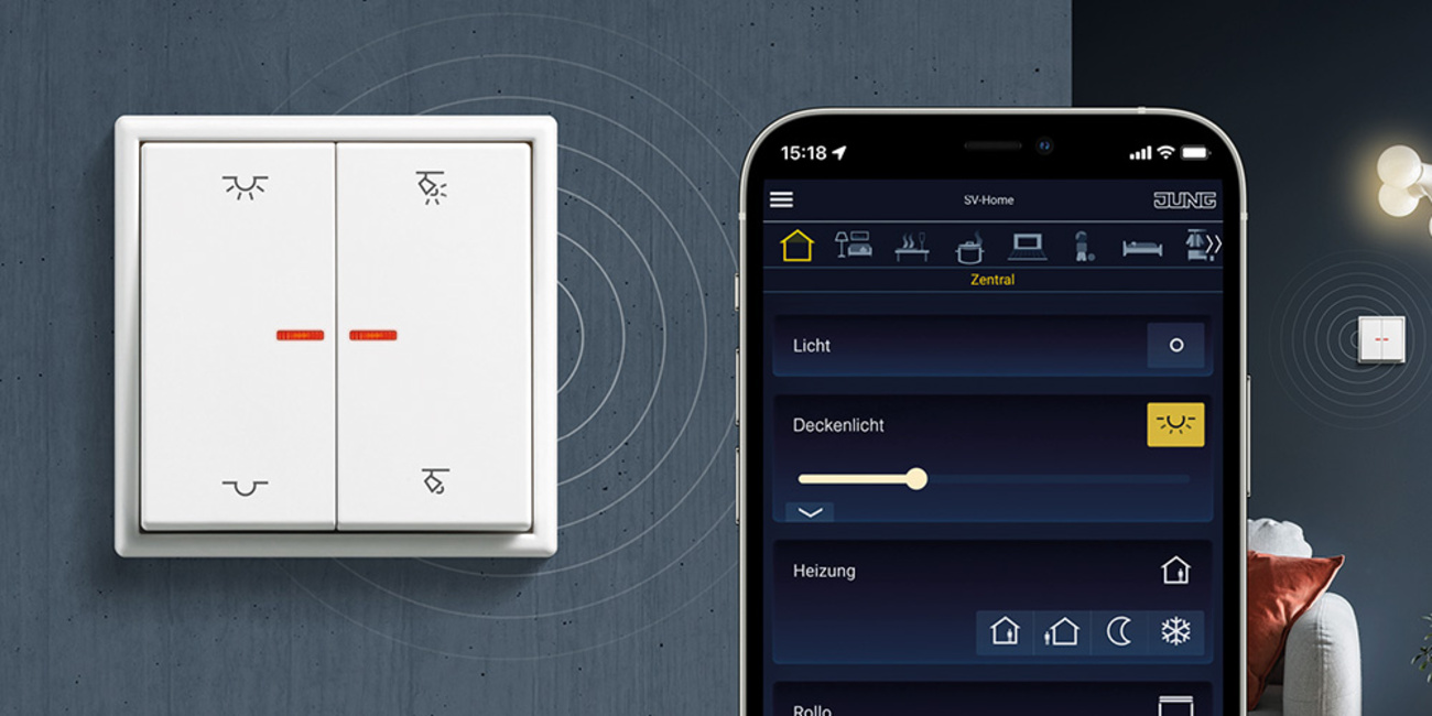 KNX RF Taster bei euronics Diehm in Wertheim